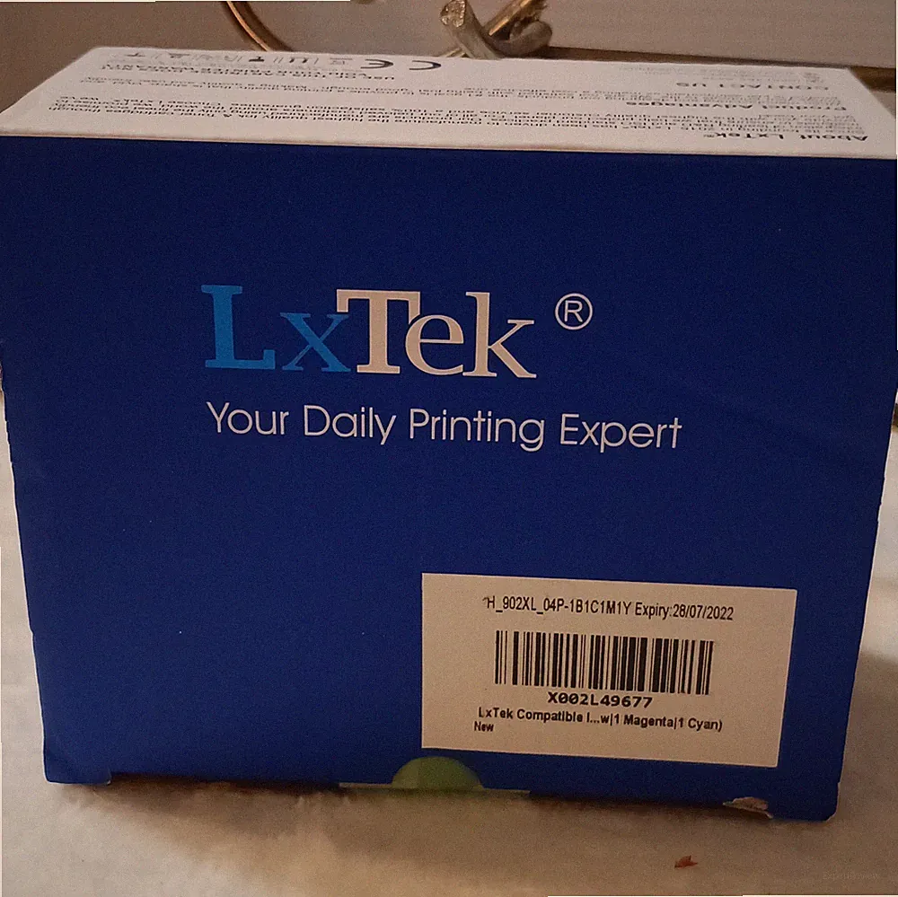 LxTek 902XL XL Premium Ink Cartridge Black Cyan Magenta Yellow