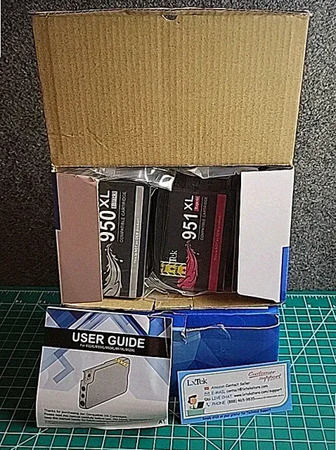 LxTeK LX H 950/951XL_05P Ink Cartridges (Expired-28/09/2021)