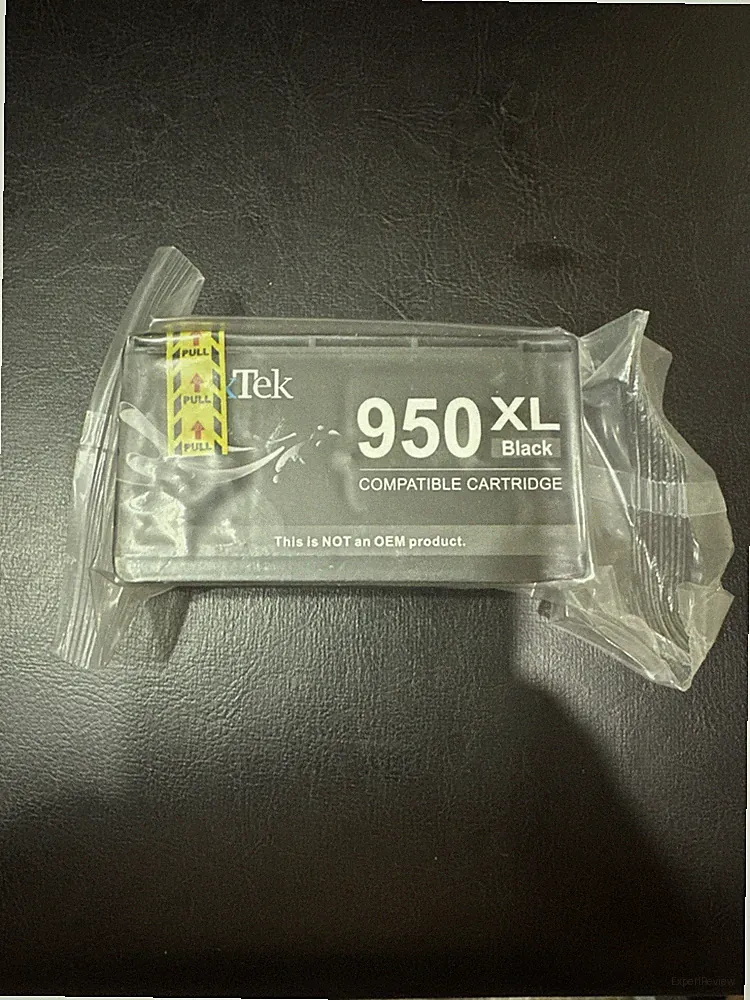Sealed LxTek 950XL compatible ink cartridge, black, for HP Officejet Pro printer